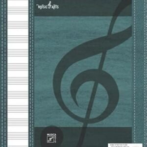 Blank Sheet Music Notebook | Music Manuscript Paper Notebook | 120 Pages