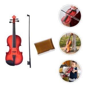 1 Set of String Instrument Toy Simulated Violin Plaything Realistic