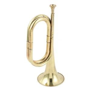 Horn Bugle Cavalry Brass Instrument for Beginners Sports